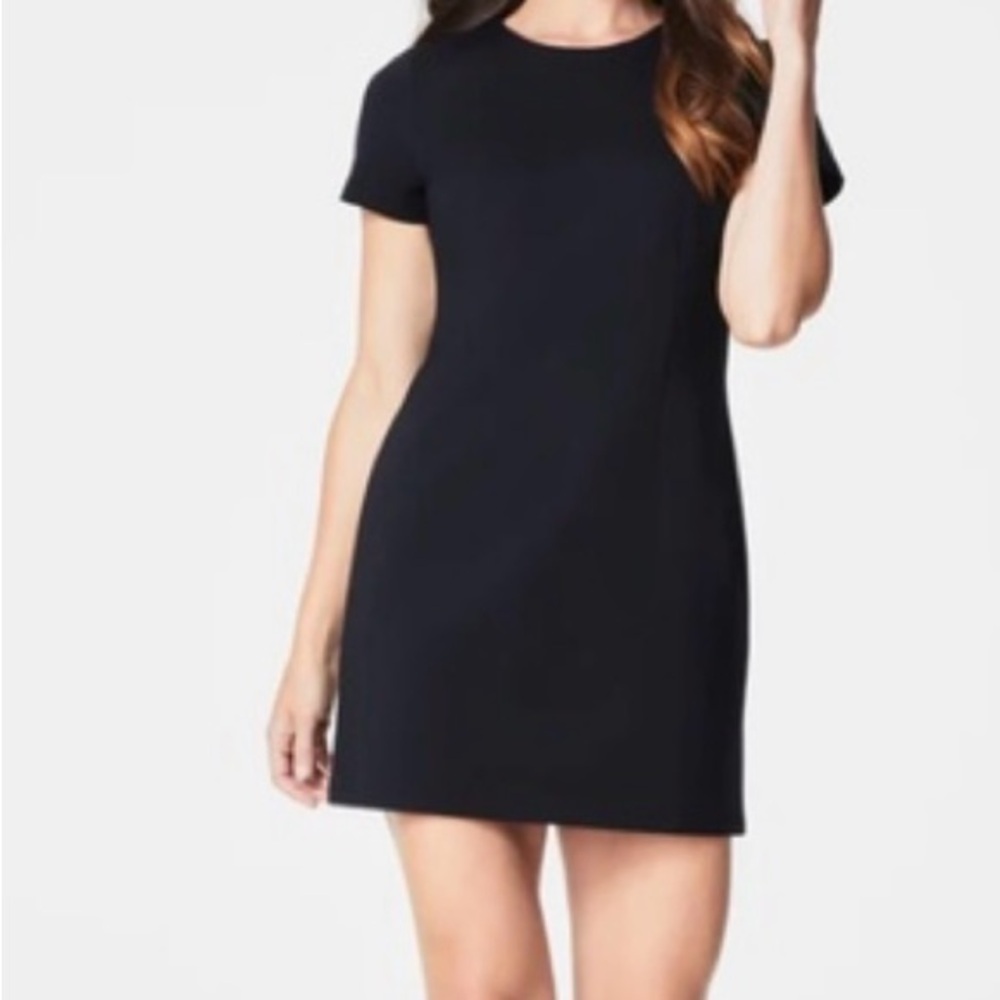 SPANX Classic Black Short Sleeve Dress NWT